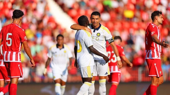 Laga Pramusim: Ronaldo 2 Gol, Al Nassr Ditekuk Klub Spanyol Divisi Dua